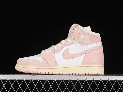 All categories Air Jordan Jordan series basketball shoes Air Jordan 1 High P version Air Jordan 1 High OG "Washed Pink" AJ1 Joe 1 washed pink high-top basketball shoes FD2596-600